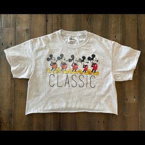 Disney adult women’s crop top